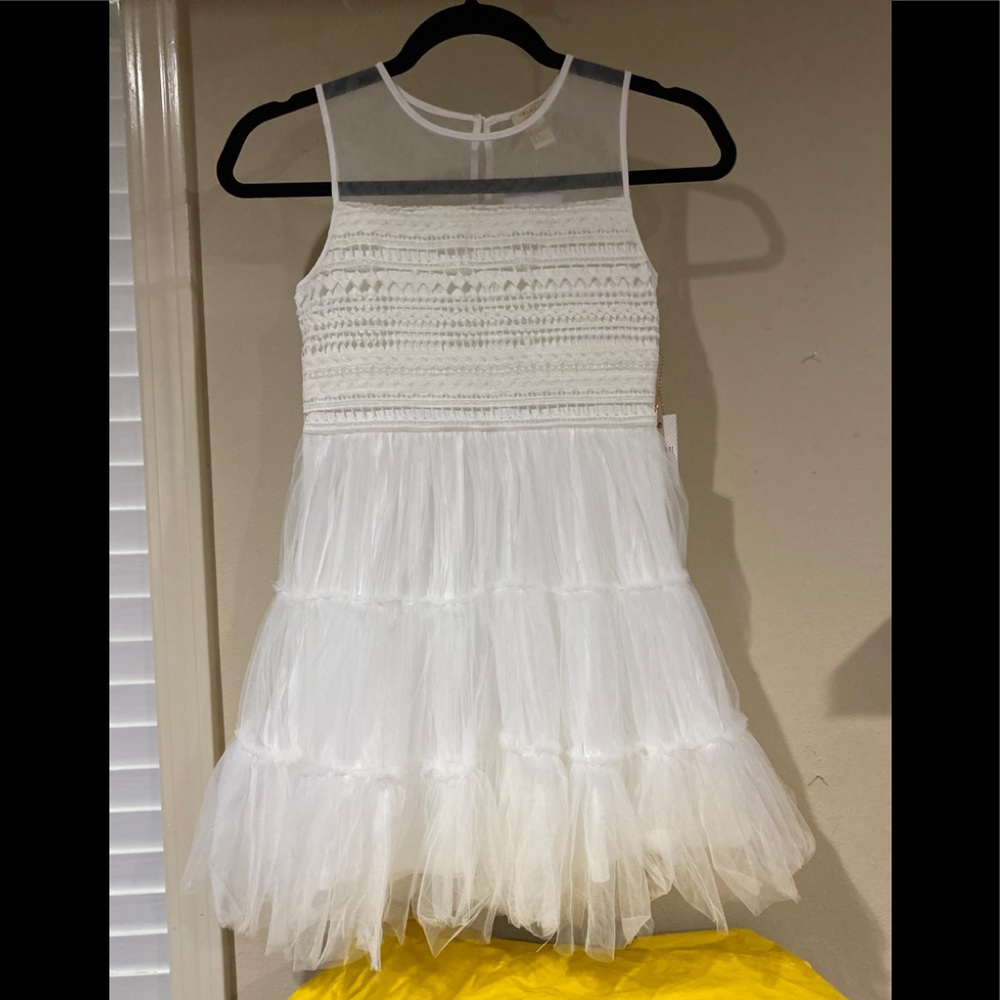 Forever 21 Girls 9/10 White Tulle Dress